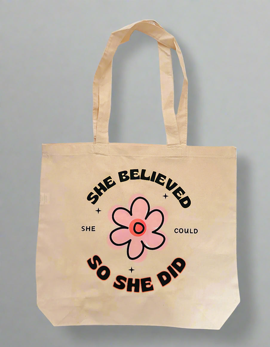 Green Tote bag - Organic Cotton